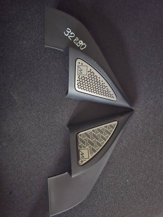 Replacement tweeter sails arrived! :) 
